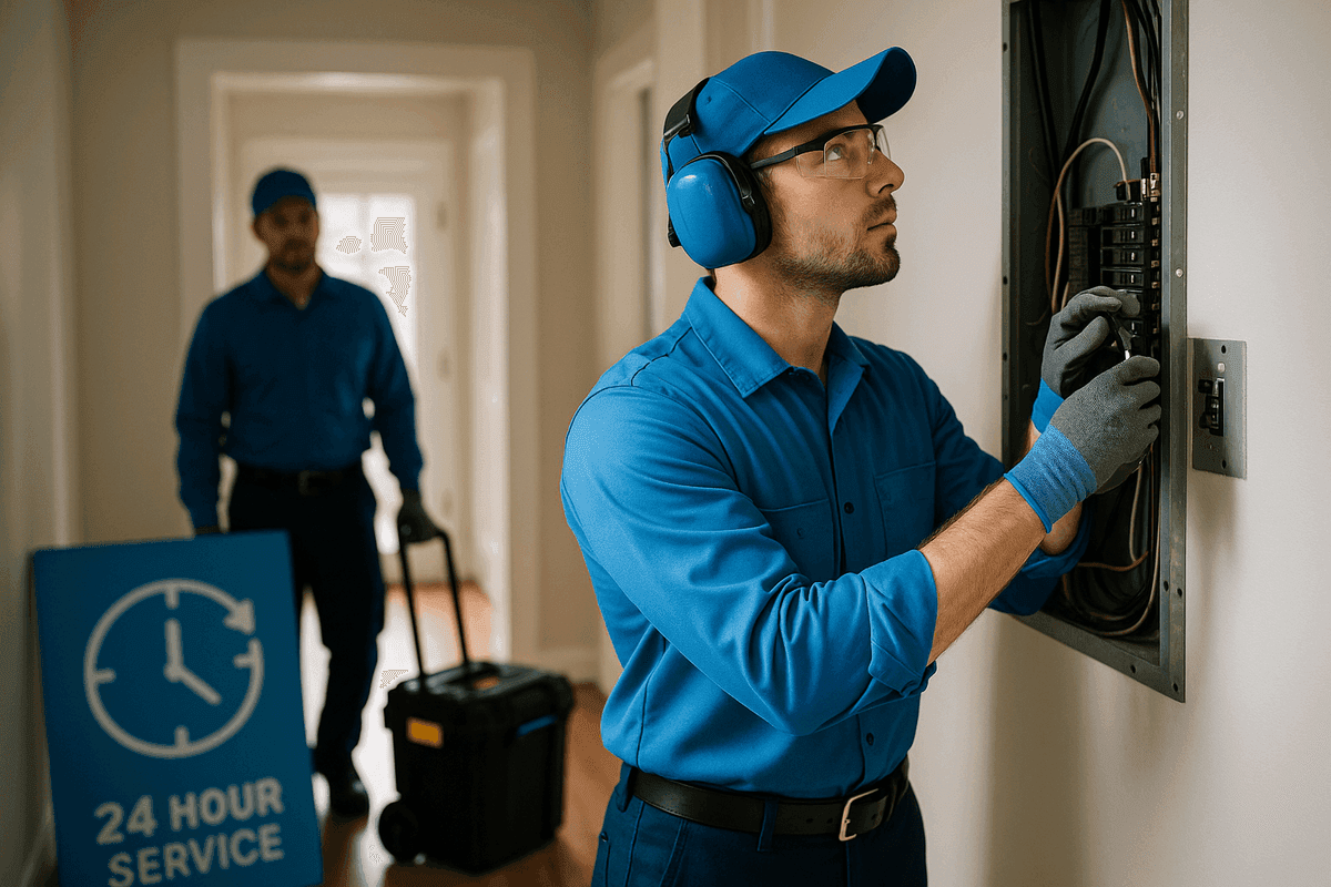 24 Hour Service service by Hinterman Electric