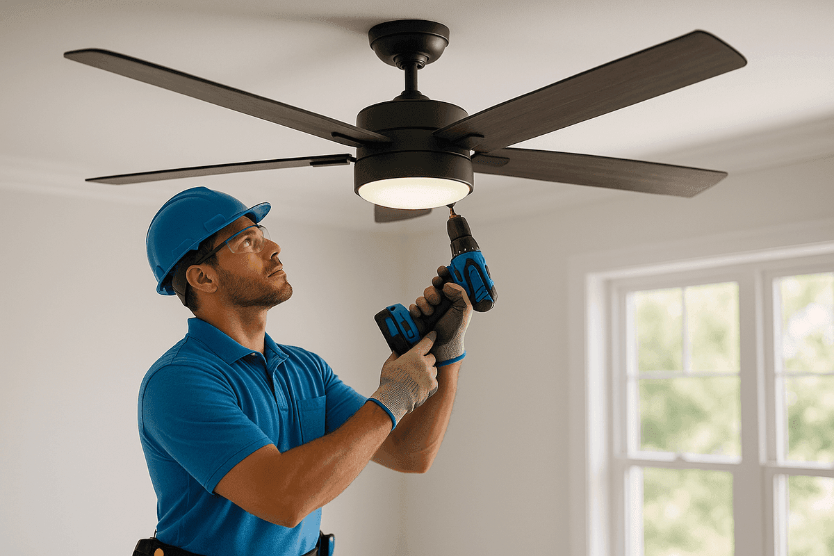 Ceiling Fans service by Hinterman Electric