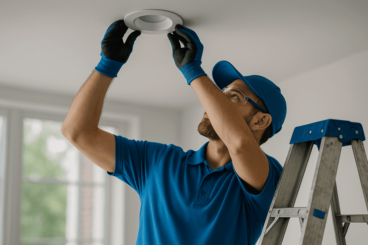 Lighting service by Hinterman Electric