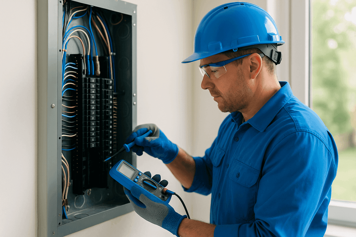 Panels & Breakers service by Hinterman Electric