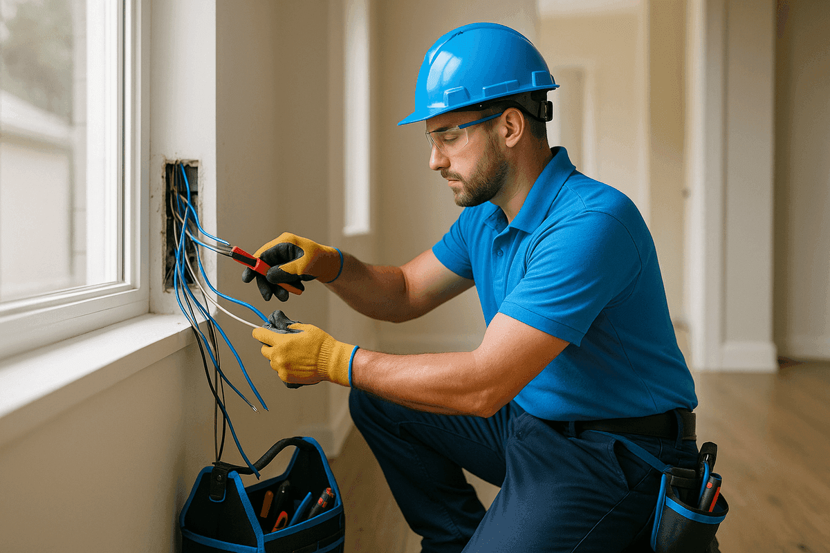 Rewiring service by Hinterman Electric